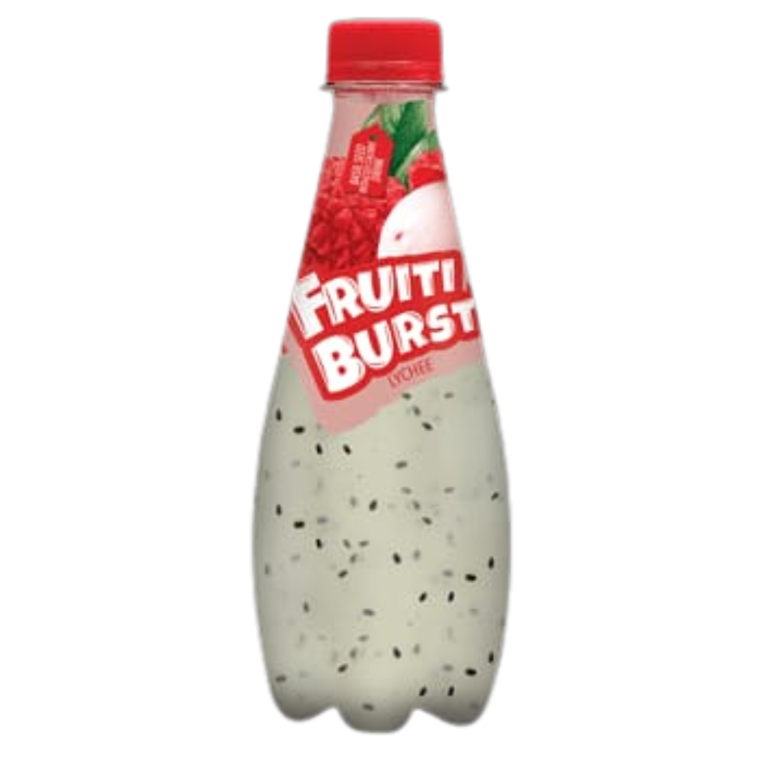 Fruiti Burst Lychee Basil Seed Drink
