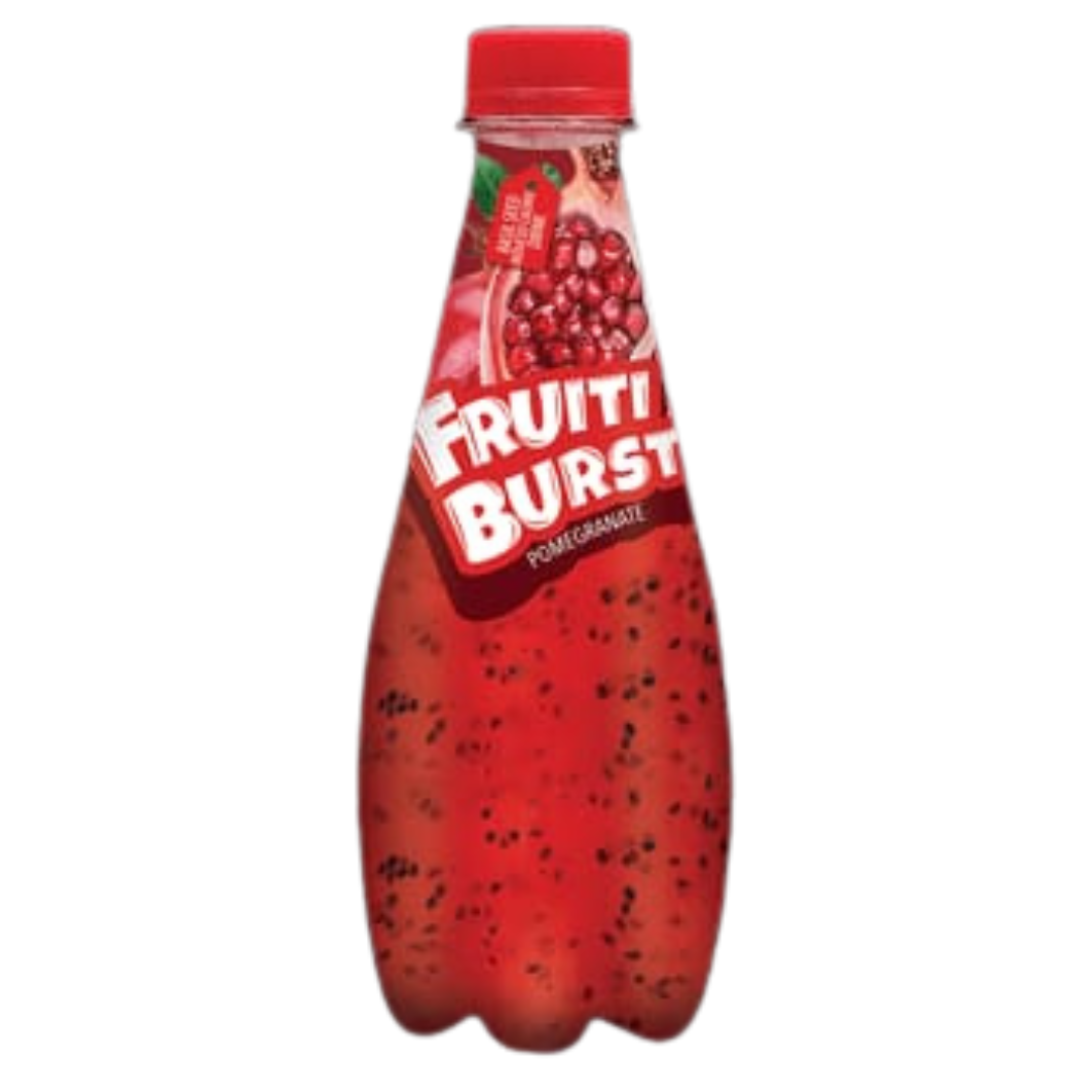 Fruiti Burst Pomegranate Basil Seed Drink