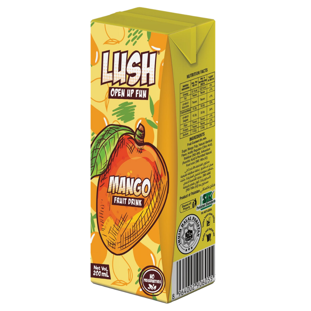 LUSH Mango Fruit Drink