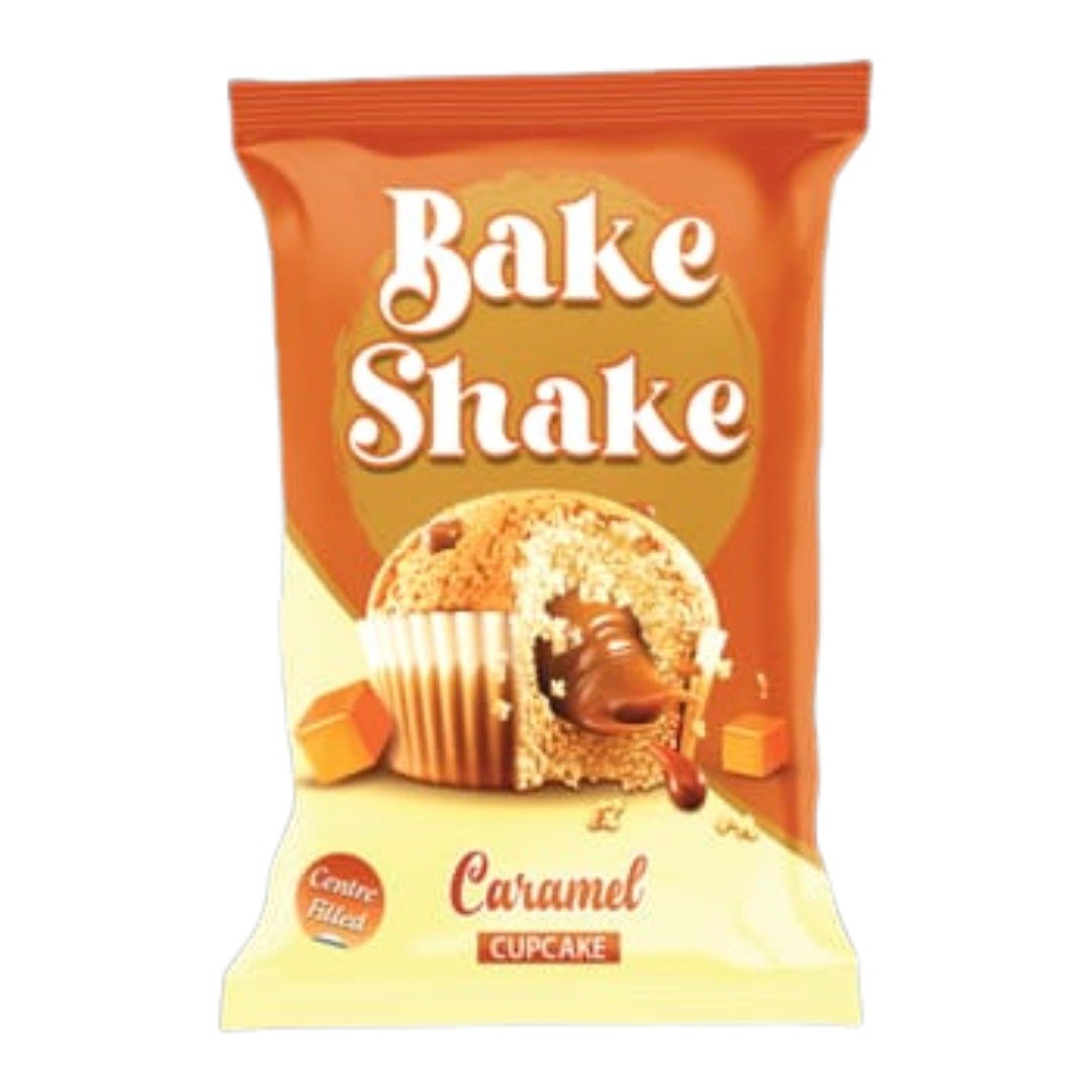 Bake Shake Caramel Center Filled Cup Cake