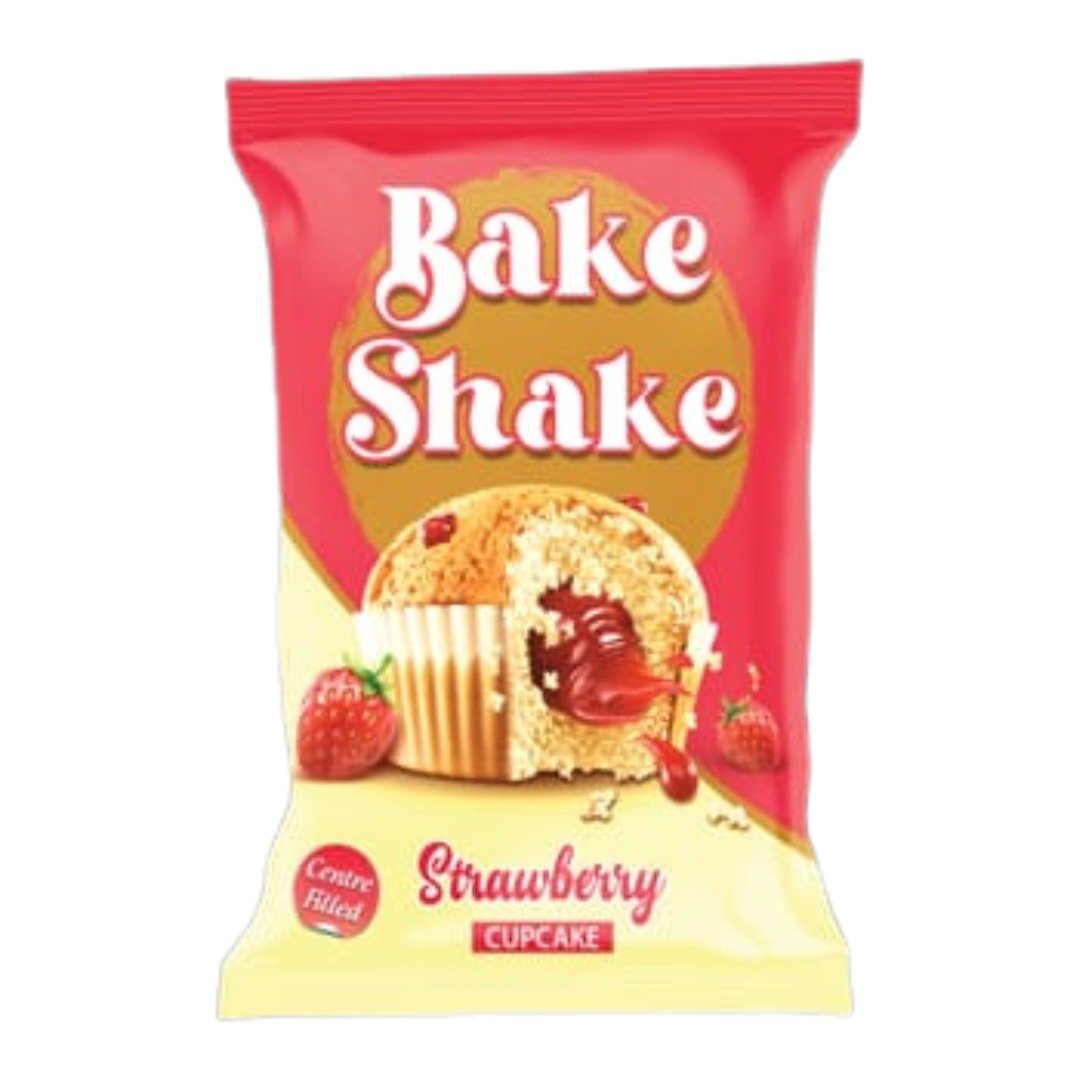 Bake Shake Strawberry Center Filled Cup