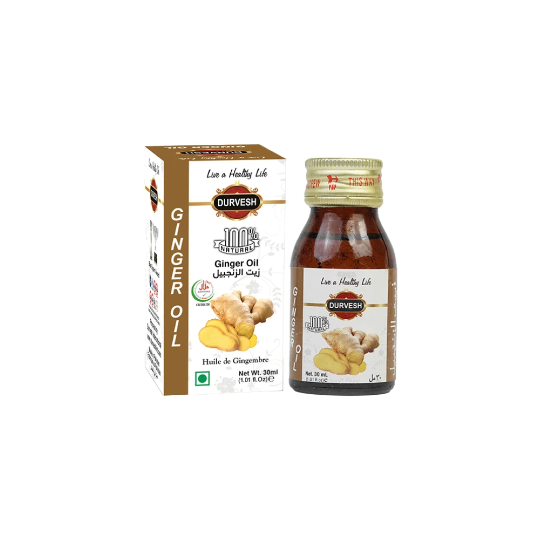 Durvesh 100% Natural Ginger Oil – 30 ml
