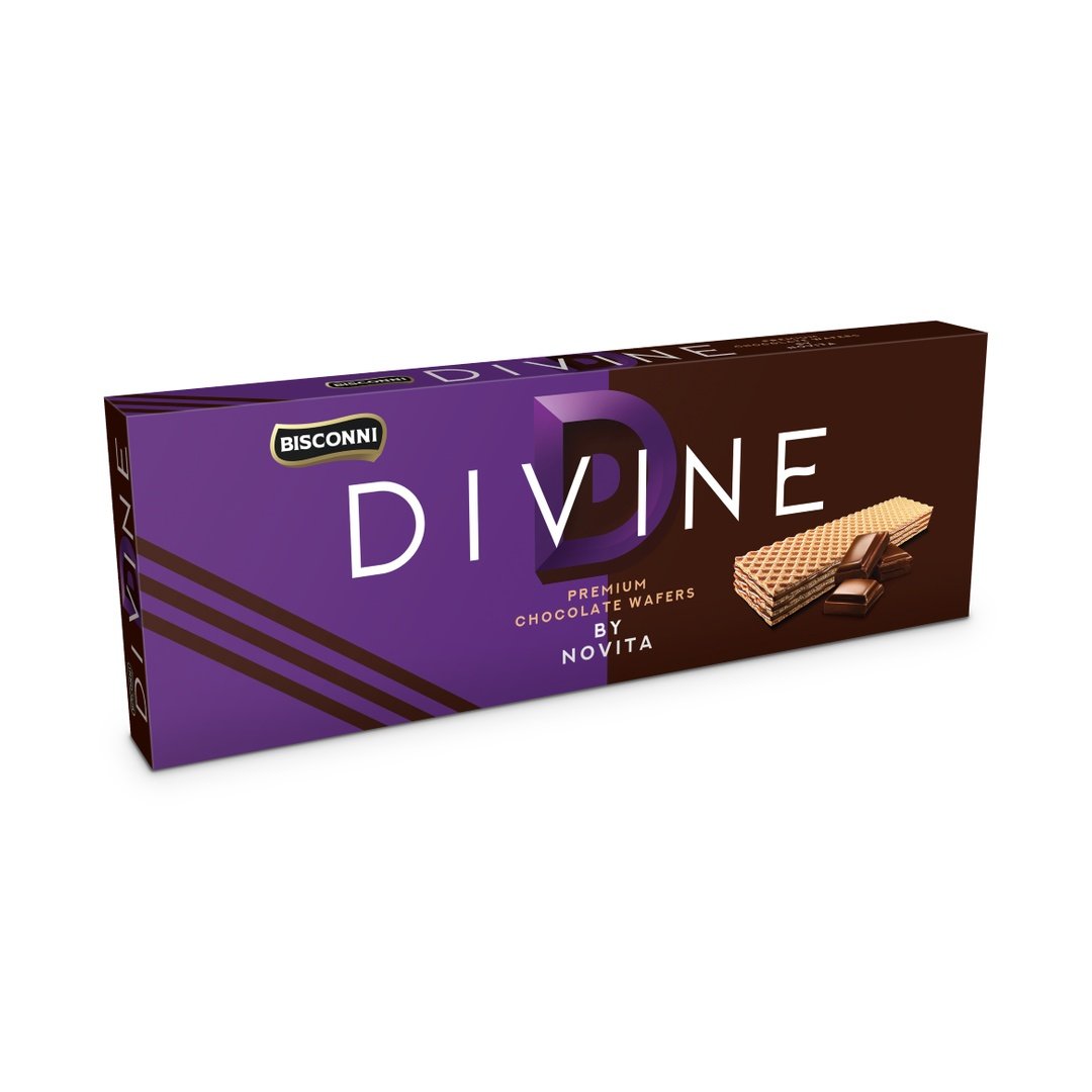 Bisconni Divine Premium Chocolate Wafers by Novita