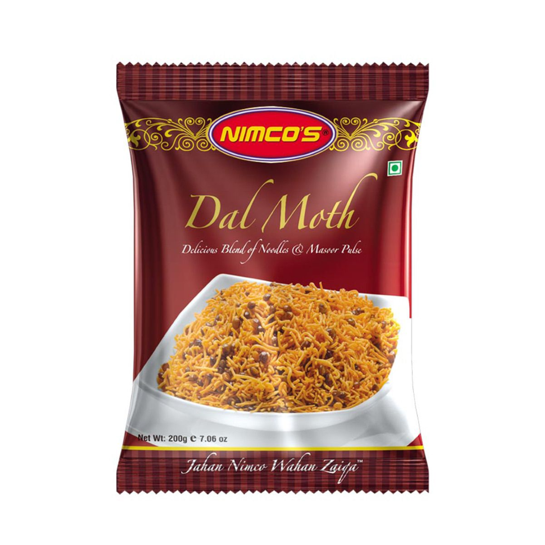 Nimco’s Dal Moth – Delicious Blend of Noodles & Masoor Pulse – 200 g