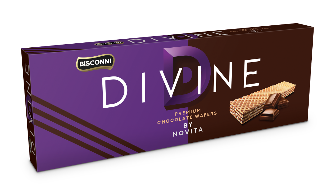 Bisconni Divine Premium Chocolate Wafers by Novita