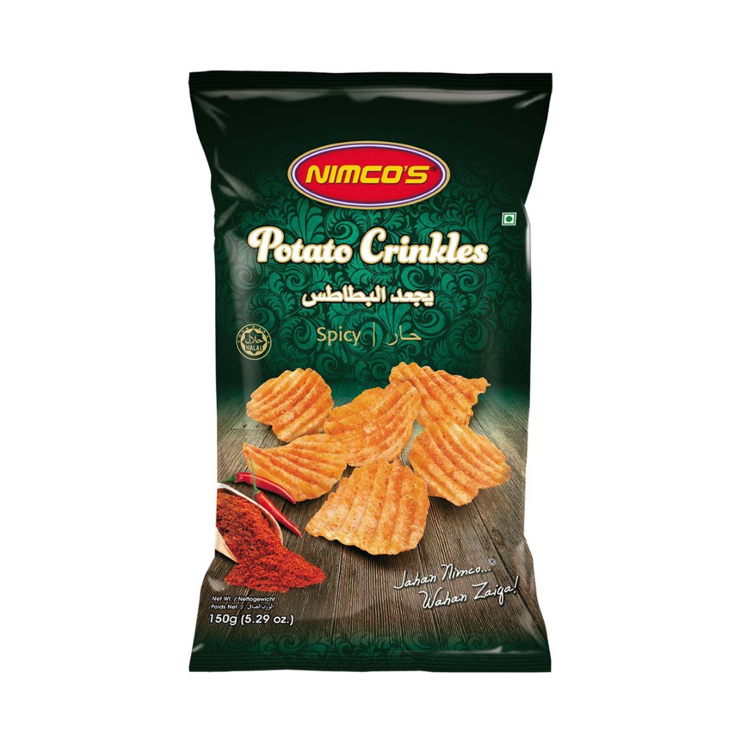 Nimco’s Spicy Potato Crinkles – 150 g