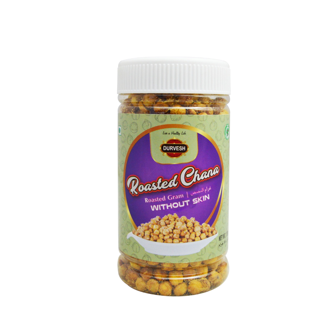 Durvesh Roasted Chana Without Skin – Roasted Gram
