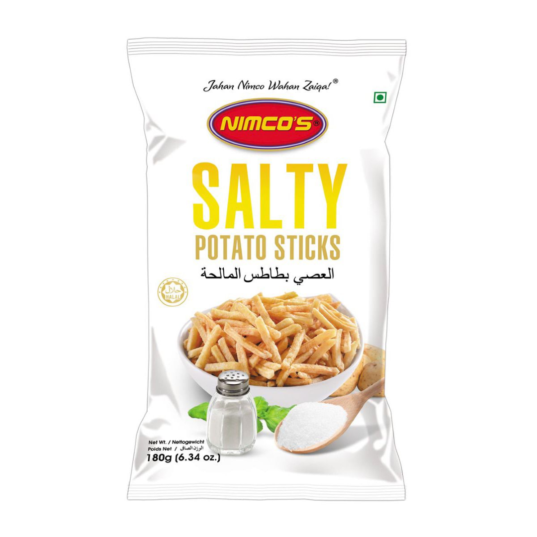 Nimco’s Salty Potato Sticks – 180 g