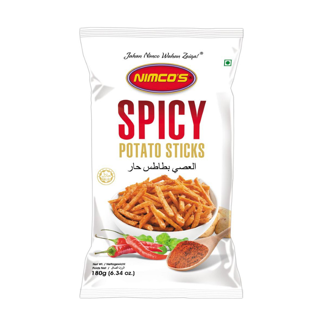 Nimco’s Spicy Potato Sticks – 180 g