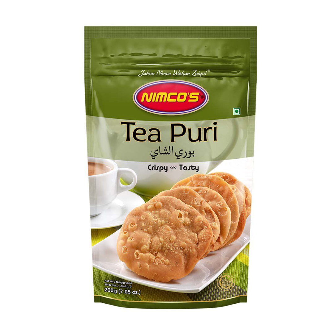 Nimco’s Tea Puri – Crispy & Tasty Snack – 200 g